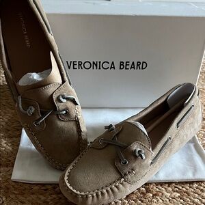 Veronica Beard Women's Tan Boat Shoes